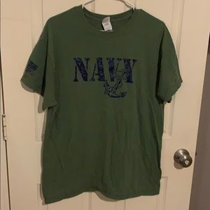 Olive green NAVY shirt